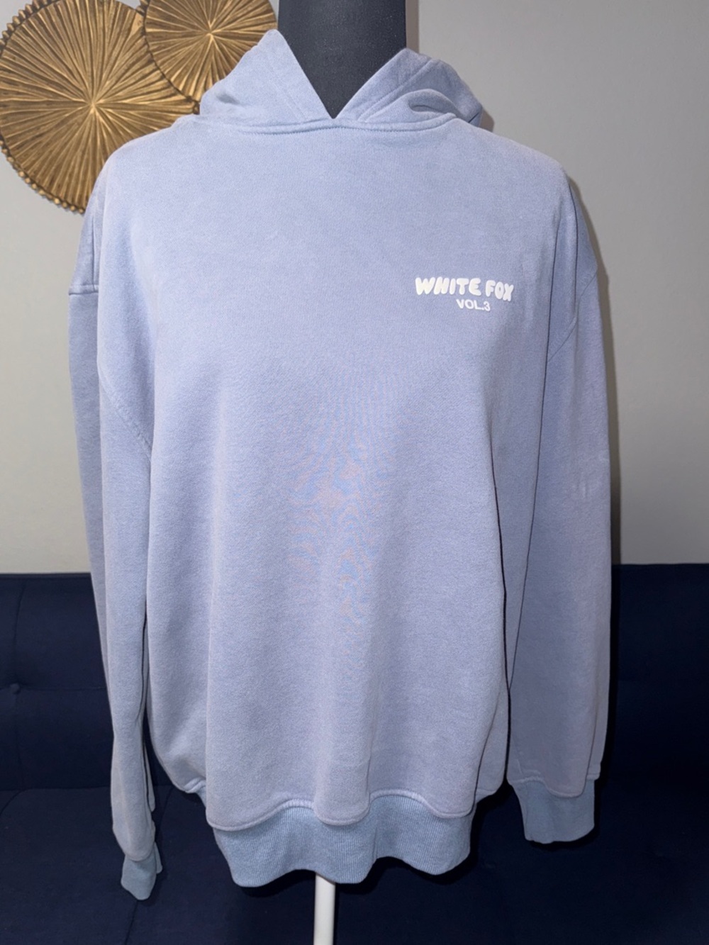 White Fox Boutique Hoodie Vol. 3 Sweater in Ocean size Small/Medium - Picture 2 of 12